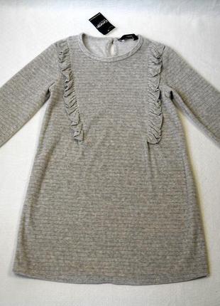 Фирменное красивое нарядное теплое платье плаття сукня george на девочку 5 6 лет