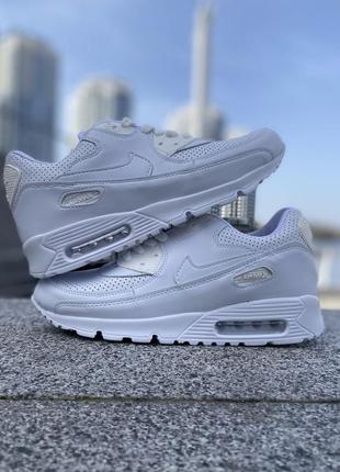 Кроссовки кроссовки кроссовки кроссовки nike air max 90 white найк эр макс4 фото