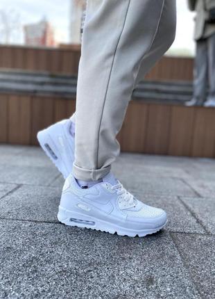 Кроссовки кроссовки кроссовки кроссовки nike air max 90 white найк эр макс5 фото