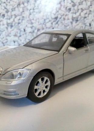 Мерседес 600 mercedes s600 w221 машинка метал світло звук