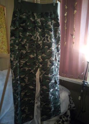 Брюки тактические женские р l boohoo новые