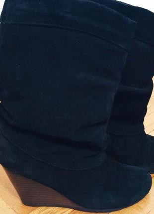 Чоботи з натуральної замші kiss lady