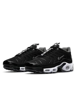 Мужские кроссовки nike air max tn plus black white