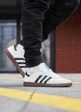 Adidas samba og white black