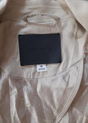 Однобортный пиджак из шерсти  и вискоза autograph7 фото