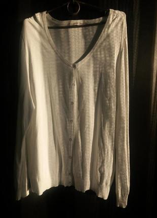 Кофточка белая на пуговицах george р.l