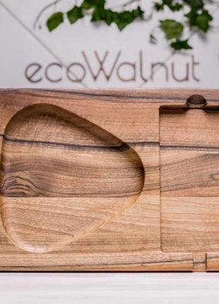 Подставки на рабочий офисный стол из дерева деревянный подарок аксессуары для телефона...