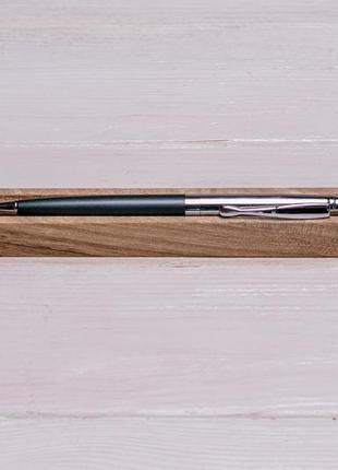 Подставка для ручки карандаша с логотипом деревянный подарок для руководителя начальника босса папы2 фото