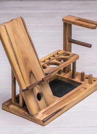 Женский органайзер для косметики украшений бижутерии макияжа кисточек помады туши из...