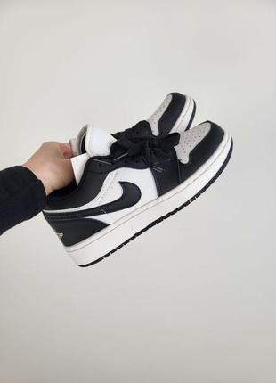 Кроссовки кроссовки кроссовки кроссовки nike air jordan 1 low black white найк джорданы найм эр джордан