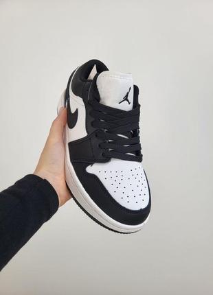 Кроссовки кроссовки кроссовки кроссовки nike air jordan 1 low black white найк джорданы найм эр джордан4 фото