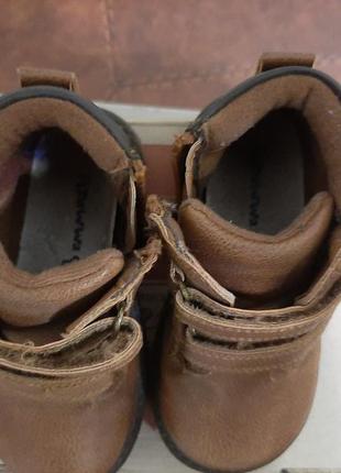 Детские демисезонные ботинки на байке apawwa 15см3 фото