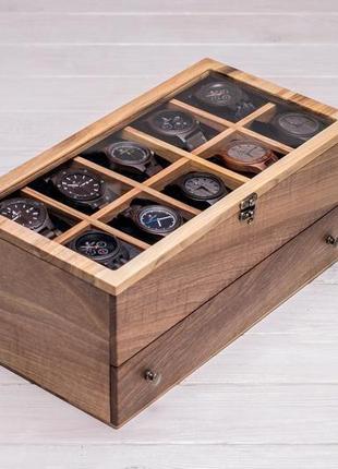 Органайзер для наручных часов с вашим логотипом коробочка для хранения с персональной...