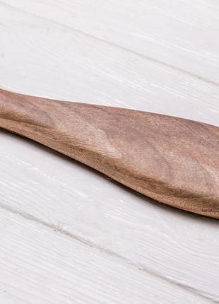 Доска кухонная деревянная досточка для кухни еды нарезки продуктов из дерева с логотипом "весло"4 фото
