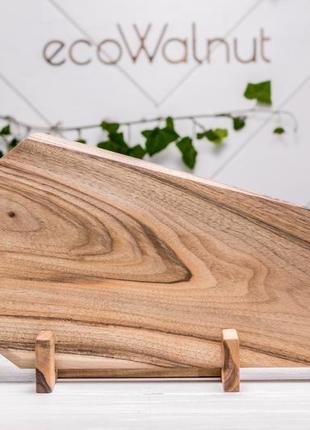 Дошка кухонна дерев'яна дощечка для кухні їжі нарізки продуктів з дерева з логотипом"грані"7 фото