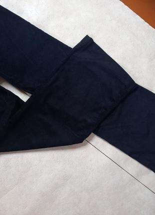 Брендовые черные вельветовые джинсы палаццо трубы h&m, 38 размер.2 фото