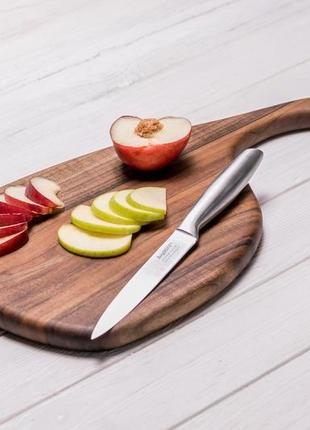 Доска кухонная деревянная досточка для кухни еды нарезки продуктов из дерева с логотипом "топорик"6 фото