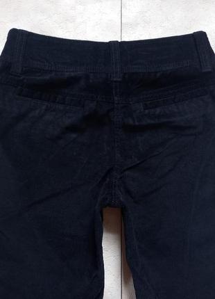 Брендовые черные вельветовые джинсы палаццо трубы h&m, 38 размер.3 фото