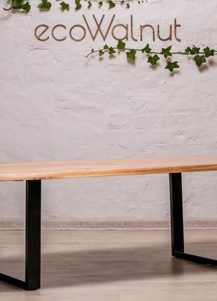 Деревянный дизайнерский стол в стиле лофт loft в офис зал спальню прихожую с...