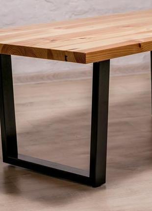 Офисный лакированный журнальный деревянный обеденный стол столик под заказ из...