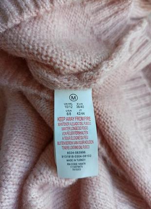 Гарний стильний оригінальний теплий светр з зав'язочками - бубонами по спинці8 фото