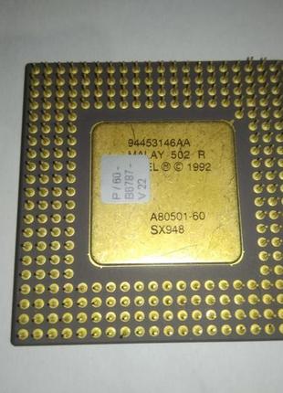 Процесор intel pentium a80501-60 sx9483 фото
