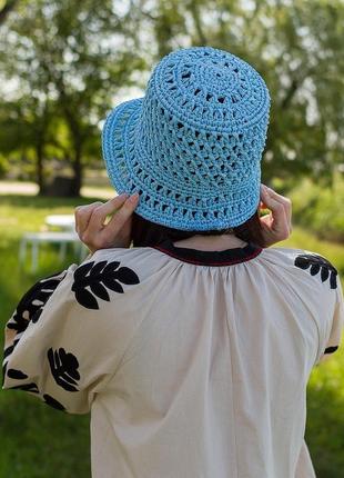 Капелюх (шляпа) рафія