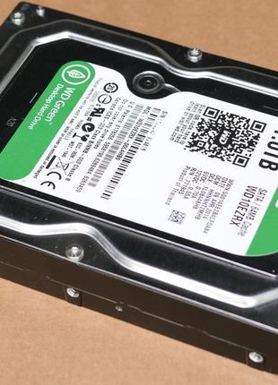 Жесткий диск western digital wd green wd10ezrx 1 тб