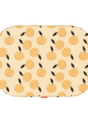 Лежанка для собак waudog relax, рисунок "апельсины", со сменным чехлом, s, ш 55см, дл 40см