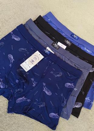 Мужские трусы боксеры набор 4 шт
