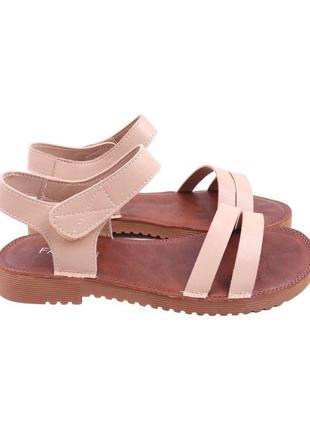 Босоножки женские farinni бежевые натуральная кожа, 39