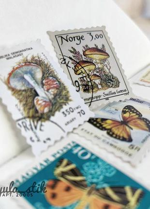 Набір #5 марок для скрапбукінга, зображення наклейки стікери для щоденника блокнота скетча3 фото