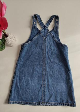 Джинсовый сарафан на девочку