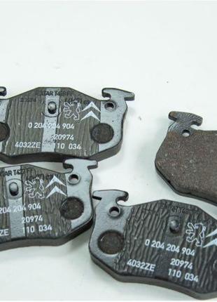 425442 колодки гальмівні задні peugeot 206 306 citroen zx xsara