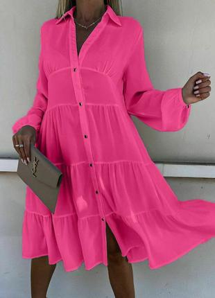 Платье свободного кроя