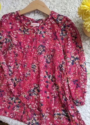 Удлиненная блуза, туника 3-4 года 10