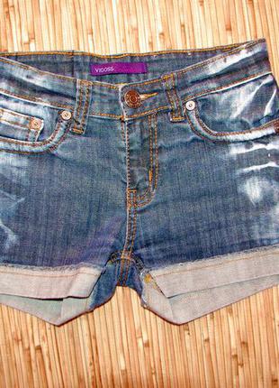 Шорты джинсовые vigoss, размер 141 фото
