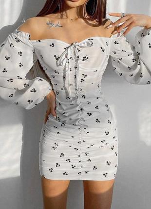Мини платье
