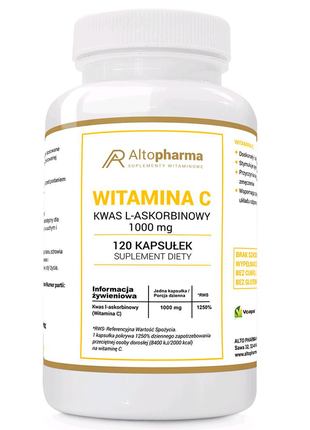 Вітаміни altopharma c – 120 капс