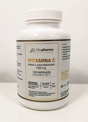 Вітаміни altopharma c – 120 капс4 фото