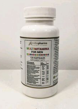 Вітаміни altopharma мультивітаміни для чоловіків adek b c wege –3 фото