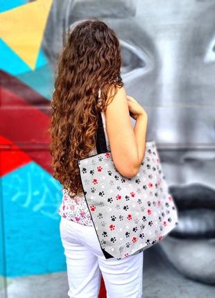 Екосумка "лапки" (14013)