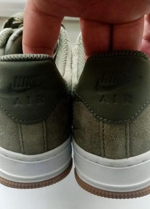 Оригинал.как новые кроссовки nike khaki air force 1 '07 se trainers5 фото