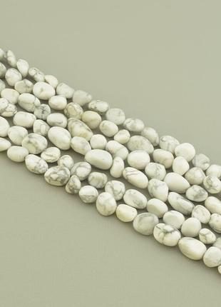 Нитка кахолонг 39 см. (без замка)