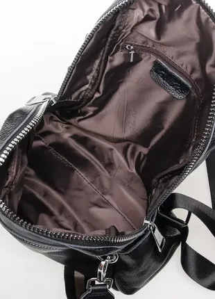 Жіноча шкіряна сумка сумочка зі шкіри рюкзак шкіряний2 фото