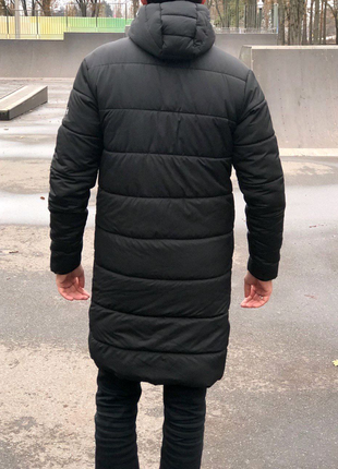 Зимова куртка подовжена puma3 фото