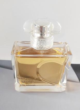 Парфумована вода yves rocher quelques notes d'amour 75 ml