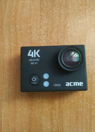 Экшен камера 4к ultra hd wi-fi acme