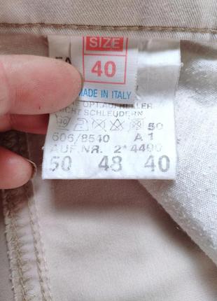 Производство италии, бренда angels, оригинальные мужские джинсы, брючины, классического стиля, светлые.9 фото