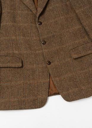 Barutti x harris tweed blazer jacket мужской пиджак3 фото